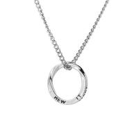 Zinek svetr řetěz náhrdelník, slitina zinku Karabinky, unisex, stříbro, 25mm, Délka 60 cm, Prodáno By PC