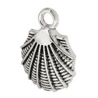 Zinc Alloy Pendants Shell antique silver color plated Unisex silver color nickel lead & cadmium free Approx 2mm Sold By KG
