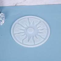 DIY Epoxy Mold Set, Silicone, 160x160x7mm, Sold By PC