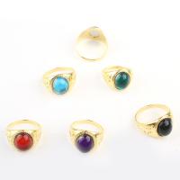 Tibetan Style Finger Ring, with Resin Rhinestone, Unisex, mixed colors, 17mm, 100PCs/Box, Sold By Box