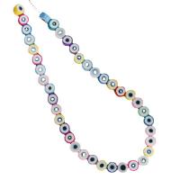 Polymer Clay Beads Evil Eye DIY mixed colors Sold Per Approx 15.75 Inch Strand
