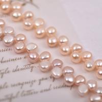 Cultured Button Freshwater Pearl Beads natural DIY 8mm Sold Per Approx 36-38 cm Strand