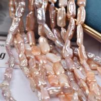 Hodowlane perły słodkowodne, Perła naturalna słodkowodna, Barok, Naturalne, DIY, dostępnych więcej kolorów, 8-18mm, sprzedawane na około 36-38 cm Strand