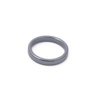 Hematite Finger Ring, Unisex, black, Sold By PC