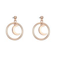 Zinc Alloy Drop Earrings zinc alloy post pin for woman 17mm Sold By Pair