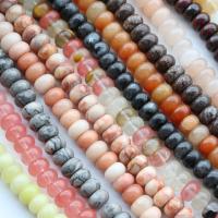 Perles bijoux en pierres gemmes, Pierre naturelle, Plat rond, poli, DIY & différents matériaux pour le choix & normes différentes pour le choix, plus de couleurs à choisir, protéger l'environnement, sans nickel, plomb et cadmium, Vendu par brin