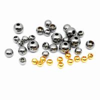 Stainless Steel End Caps, 304 Stainless Steel, Galvanic plating, fashion jewelry & DIY & Unisex & different size for choice, more colors for choice, 100PCs/Bag, Sold By Bag