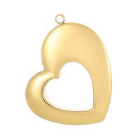 Stainless Steel Heart Pendants 304 Stainless Steel plated fashion jewelry & DIY & Unisex Sold By PC