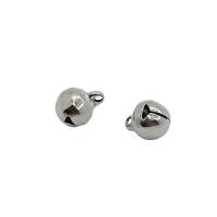 304 Stainless Steel Bell Charm Vacuum Ion Plating fashion jewelry & DIY & Unisex original color Sold By PC