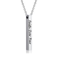 Stainless Steel Jewelry Necklace, 304 Stainless Steel, polished, fashion jewelry & Unisex & different designs for choice, original color, 35x5x5mm, Length:60 cm, Sold By PC