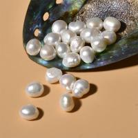 Keshi Cultured Freshwater Pearl Beads, DIY, white, 12-13mm, Sold By PC