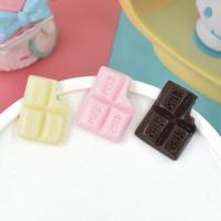 Mobile Phone DIY Decoration, Resin, Chocolate, epoxy gel, different size for choice, more colors for choice, 10PCs/Bag, Sold By Bag