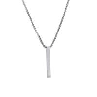 Nehrđajući čelik Chain Necklace džemper, 304 nehrđajućeg čelika, Od nehrđajućeg čelika 304 jastog kopča, bez spolne razlike, srebro, 5x40mm, Dužina 70 cm, Prodano By PC