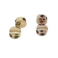 304 Stainless Steel Positioning Bead, Vacuum Ion Plating, fashion jewelry & polished & DIY, more colors for choice, 8x5x2.80mm, Sold By PC