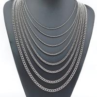 Jižní moře Shell svetr řetěz náhrdelník, 304 Stainless Steel, stroj, leštěné, módní šperky & různé délky pro volbu & DIY & unisex & různé velikosti pro výběr, Původní barva, Prodáno By PC