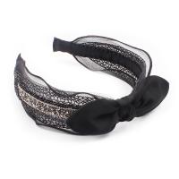 Hair Bands Polyester with Gauze & Plastic handmade fashion jewelry & Korean style & for woman & with rhinestone 160*130*60mmuff0c40cm Sold By PC