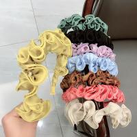 Hair Bands, Polyester, with Plastic, fashion jewelry & Korean style & for woman, more colors for choice, 160*130mmuff0c40cm, Sold By PC