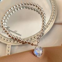 Zink Alloy Jewelry Sets, med Harts, Hjärta, platina pläterad, mode smycken & olika stilar för val & för kvinna, Säljs av PC