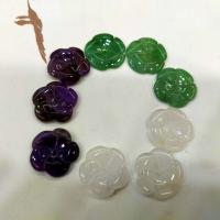 Biżuteria wisiorki kamienie, Kamień naturalny, obyty, dostępnych więcej kolorów, 3-25mm, sprzedane przez PC