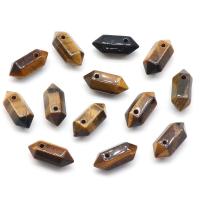pierre gemme Pendentif, Double Cone, poli, DIY & différents matériaux pour le choix, plus de couleurs à choisir, 8x20mm, Vendu par PC