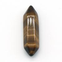 Gemstone Decoration, Double Cone, different materials for choice, more colors for choice, 8x31mm, Sold By PC