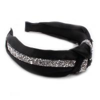 Hair Bands, Polyester, with Plastic, cross & Korean style & for woman & with rhinestone, more colors for choice, 160*130*50mmuff0c40cm, Sold By PC
