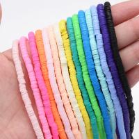 Polymer Clay Beads, DIY, more colors for choice, 4mm, Approx 330PCs/Strand, Sold Per Approx 15.75 Inch Strand