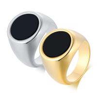 Палец кольцо из нержавеющей стали, Нержавеющая сталь 304, эпоксидная смола, ювелирные изделия моды & разный размер для выбора & Мужский, Много цветов для выбора, 13mm, продается PC