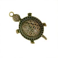 Tibetan Style Animal Pendants, plated, DIY, more colors for choice, nickel, lead & cadmium free, 57x33mm, Sold By PC