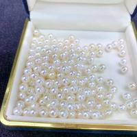 Natural Freshwater Pearl Loose Beads, Round, DIY & different size for choice, white, Sold By PC