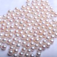 Natural Freshwater Pearl Loose Beads Round DIY Sold By PC