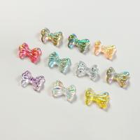 Mobile Phone DIY Decoration, Resin, Bowknot, epoxy gel, more colors for choice, 6x9mm, 20PCs/Bag, Sold By Bag