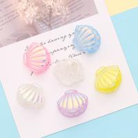 Mobile Phone DIY Decoration Resin with Plastic Pearl Shell enamel Sold By Bag