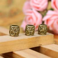 Tibetan Style Jewelry Beads, plated, DIY, golden, 8mm, Sold By PC