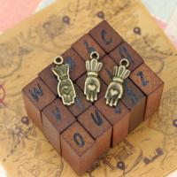 Tibetan Style Pendants, plated, antique bronze color, 21x7mm, Sold By PC