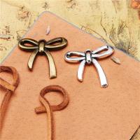 Zinc Alloy Pendants Bowknot plated 25mm Sold By PC