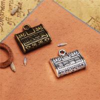 Tibetan Style Pendants, plated, more colors for choice, 17x15mm, Sold By PC