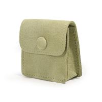 Microfiber PU Mini Storage Bag, more colors for choice, 60x60x23mm, Sold By PC