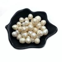 Perles nacres baroques de culture d'eau douce , perle d'eau douce cultivée, Irrégulière, poli, DIY, blanc, 10-20mm, Vendu par PC