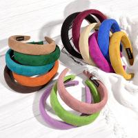 Hair Bands, Corduroy, with Sponge, Korean style & for woman, more colors for choice, 130x30mm, Sold By PC