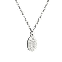 Stainless Steel Jewelry Necklace 304 Stainless Steel Vacuum Ion Plating With Pendant & fashion jewelry & polished & Unisex original color Sold By PC