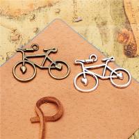 Zinc Alloy Pendants Bike plated DIY & hollow nickel lead & cadmium free Sold By PC