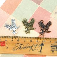 Zinc Alloy Animal Pendants eagle plated DIY nickel lead & cadmium free Sold By PC