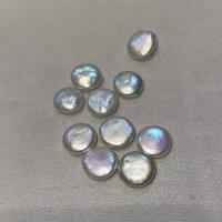Natural Freshwater Pearl Loose Beads, Baroque, DIY & no hole, white, 13-14mm, Sold By PC