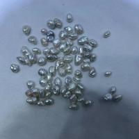 Naturalne perły słodkowodne perełki luźne, Perła naturalna słodkowodna, Barok, DIY & bez otworu, biały, 8-9mm, sprzedane przez PC