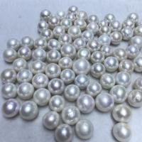 Naturel d'eau douce perles, perle d'eau douce cultivée, DIY & aucun trou, blanc, 12-15mm, Vendu par PC
