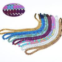 Ikke-magnetiske Hæmatit perler, Heart, du kan DIY, flere farver til valg, 6mm, 70pc'er/Strand, Solgt Per Ca. 38 cm Strand