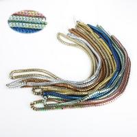 Niet-magnetische Hematiet kralen, DIY, meer kleuren voor de keuze, 4x2mm, 100pC's/Strand, Per verkocht Ca 38 cm Strand
