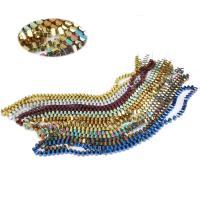 Perles hématites amagnétiques, Hématite, DIY, plus de couleurs à choisir, 3x2mm, 133PC/brin, Vendu par Environ 38 cm brin