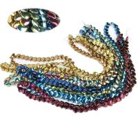 Ikke-magnetiske Hæmatit perler, Heart, du kan DIY, flere farver til valg, 6mm, 70pc'er/Strand, Solgt Per Ca. 38 cm Strand